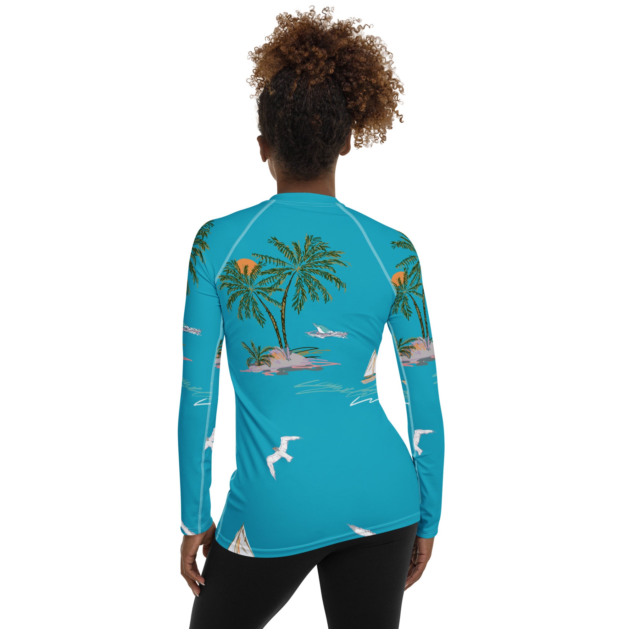 Summer Breeze Performance Rash Guard UPF 50 +